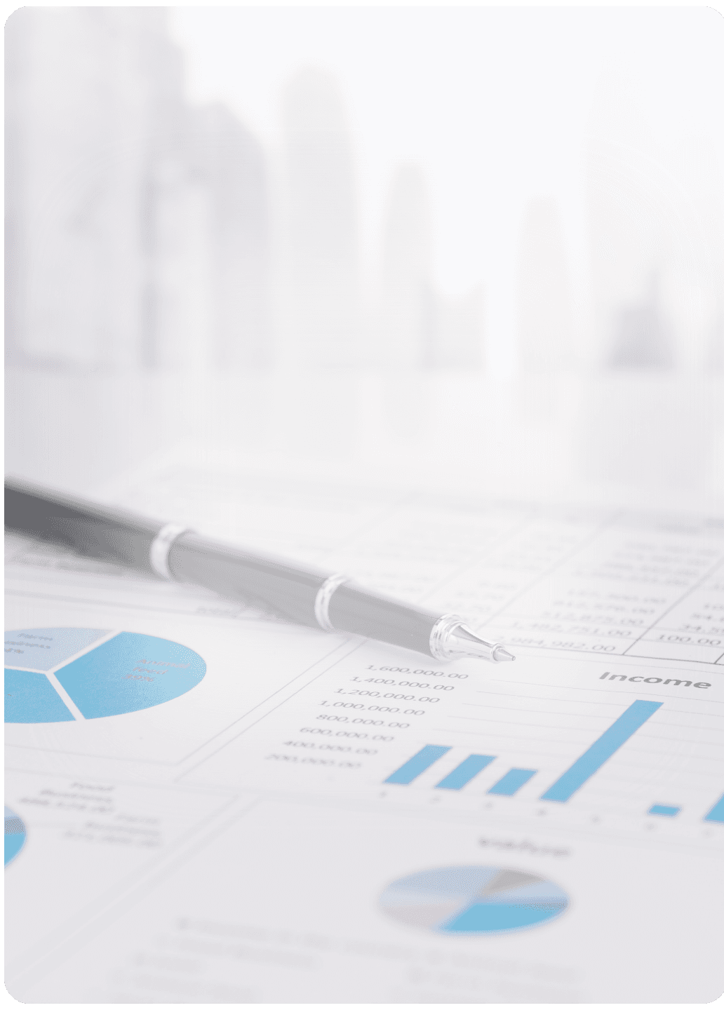 Financial reporting and analytics